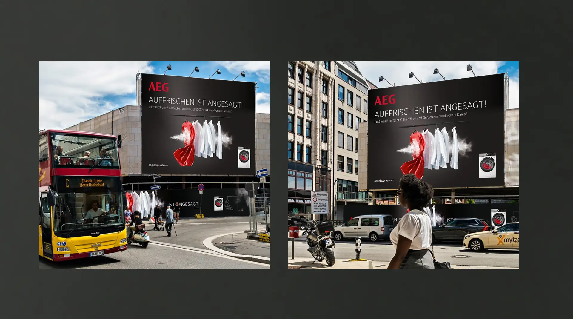 AEG ProSteam-360°-Kampagne