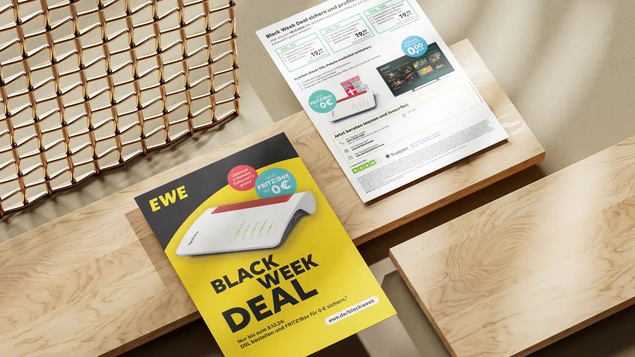 EWE Black-Week-Kampagne 2024