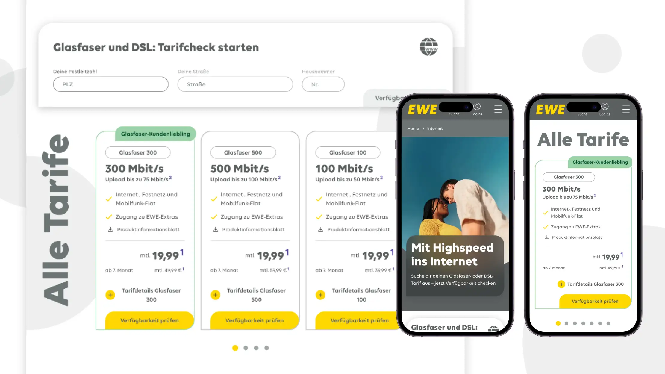 EWE Website-Modernisierung und -Relaunch