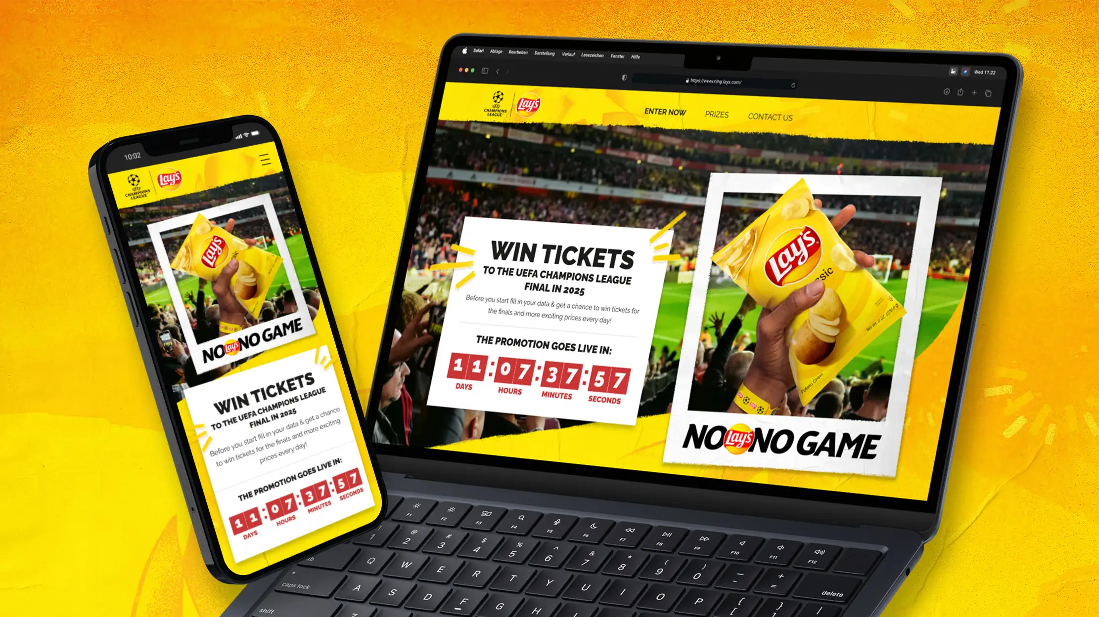 Lay's "No Lay's, No Game"-Promotion