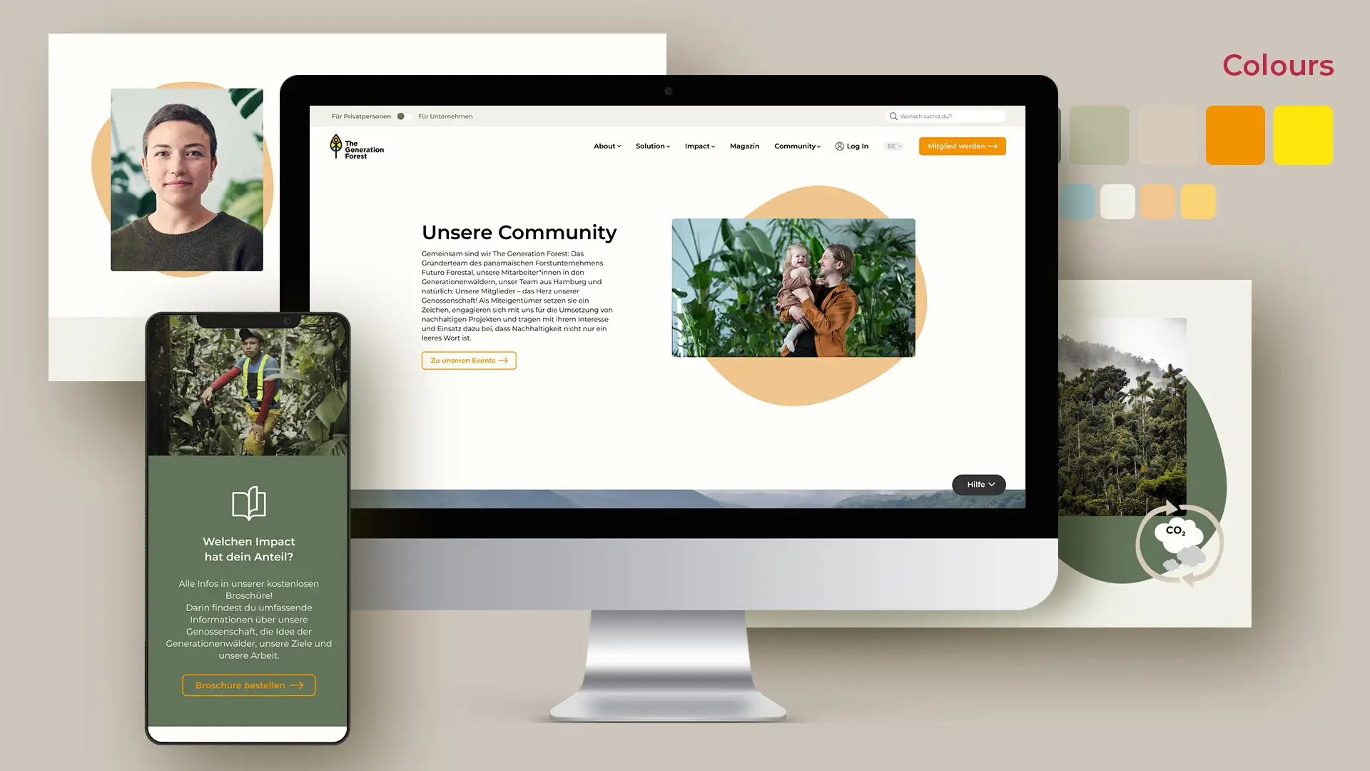 The Generation Forest Corporate Identity Relaunch