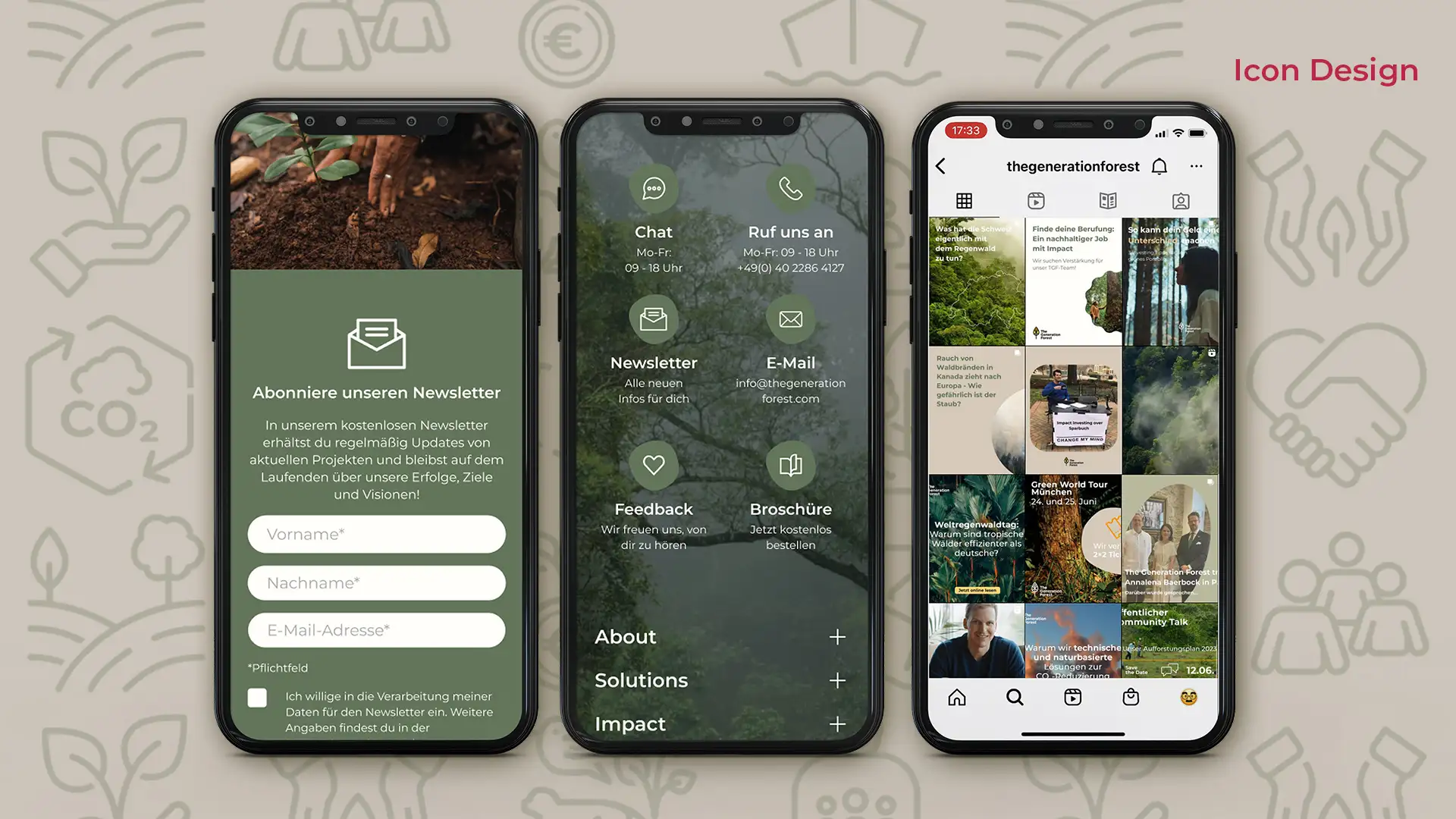 The Generation Forest Corporate Identity Relaunch