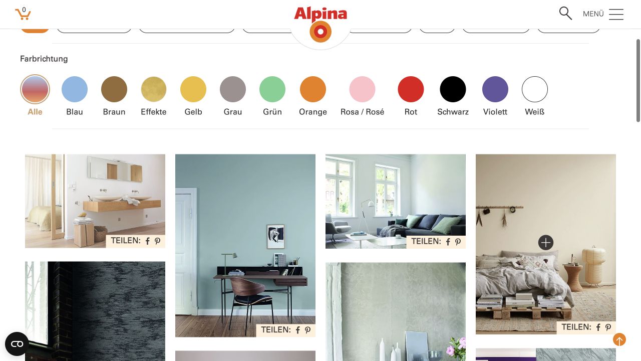 Alpina Farben - Markenwebsite mit TYPO3