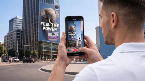 Caparol - Feel the Power: from campaign motif to social content