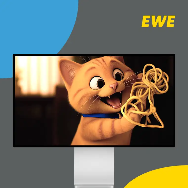 EWE - Animations-CTVs "Glasfaser-Tarife"