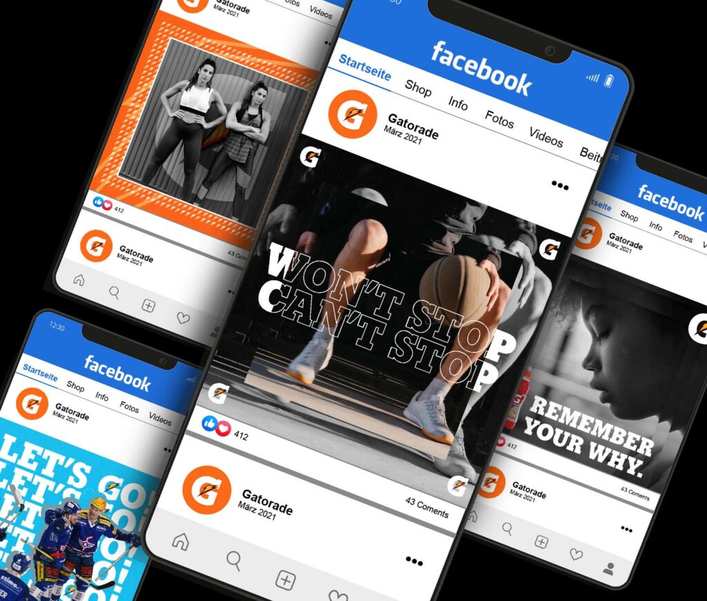 Gatorade - Website-Relaunch 1