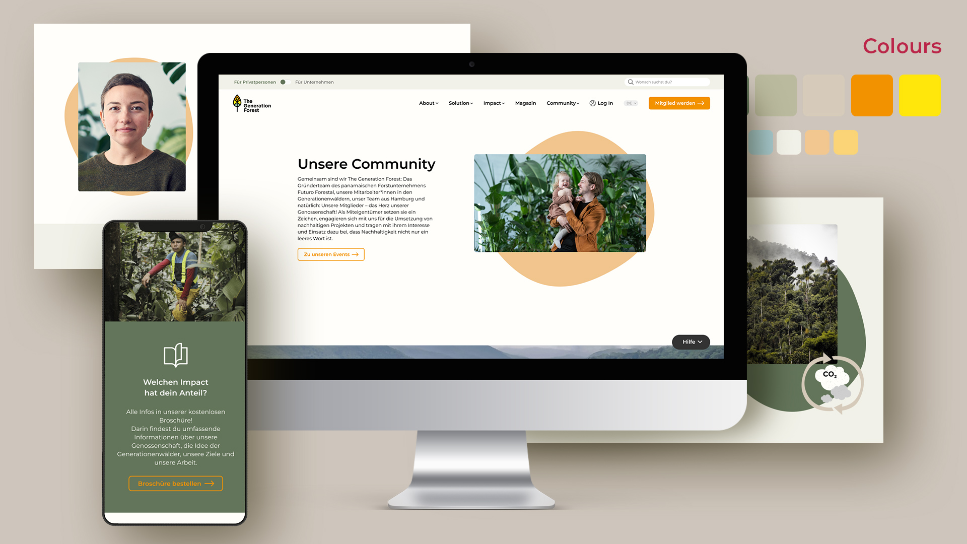 The Generation Forest - Corporate Identity Relaunch 1