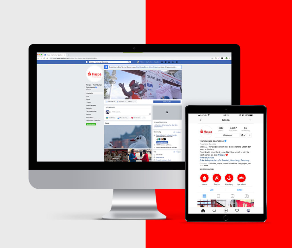 Hamburger Sparkasse - Content Creation for Haspa Social Media 1
