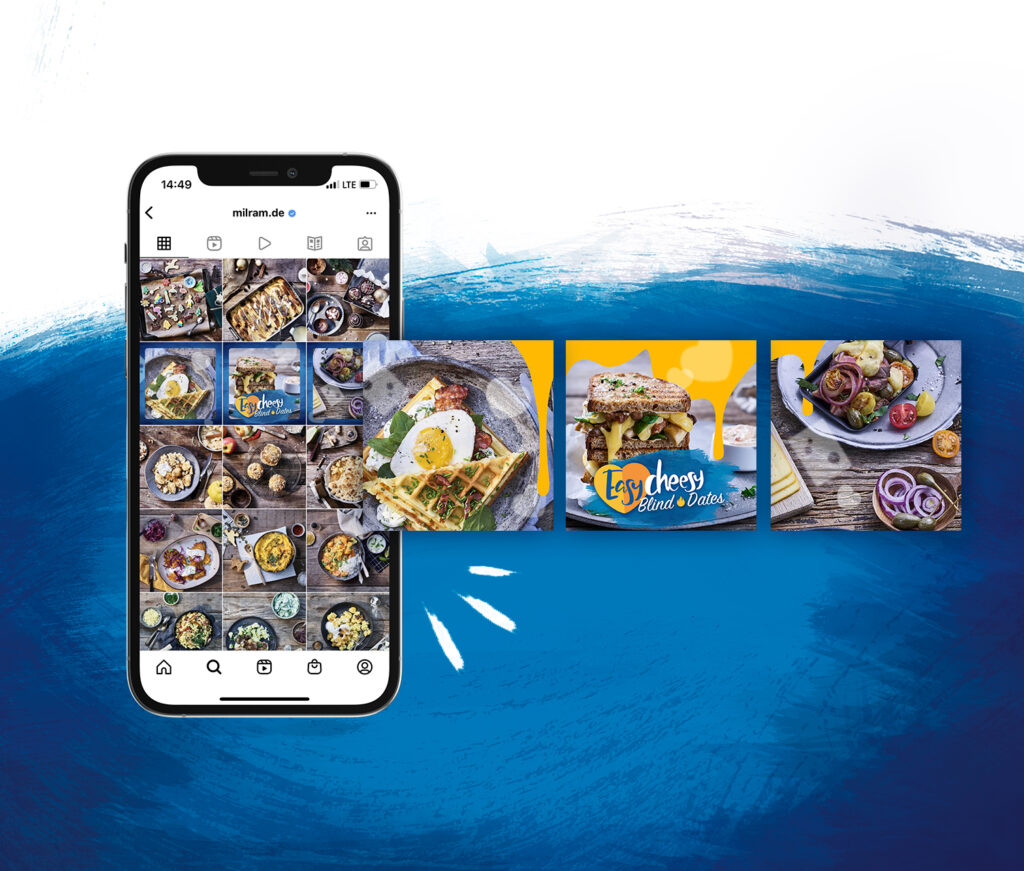 MILRAM - "Easy Cheesy" Digital Campaign 1