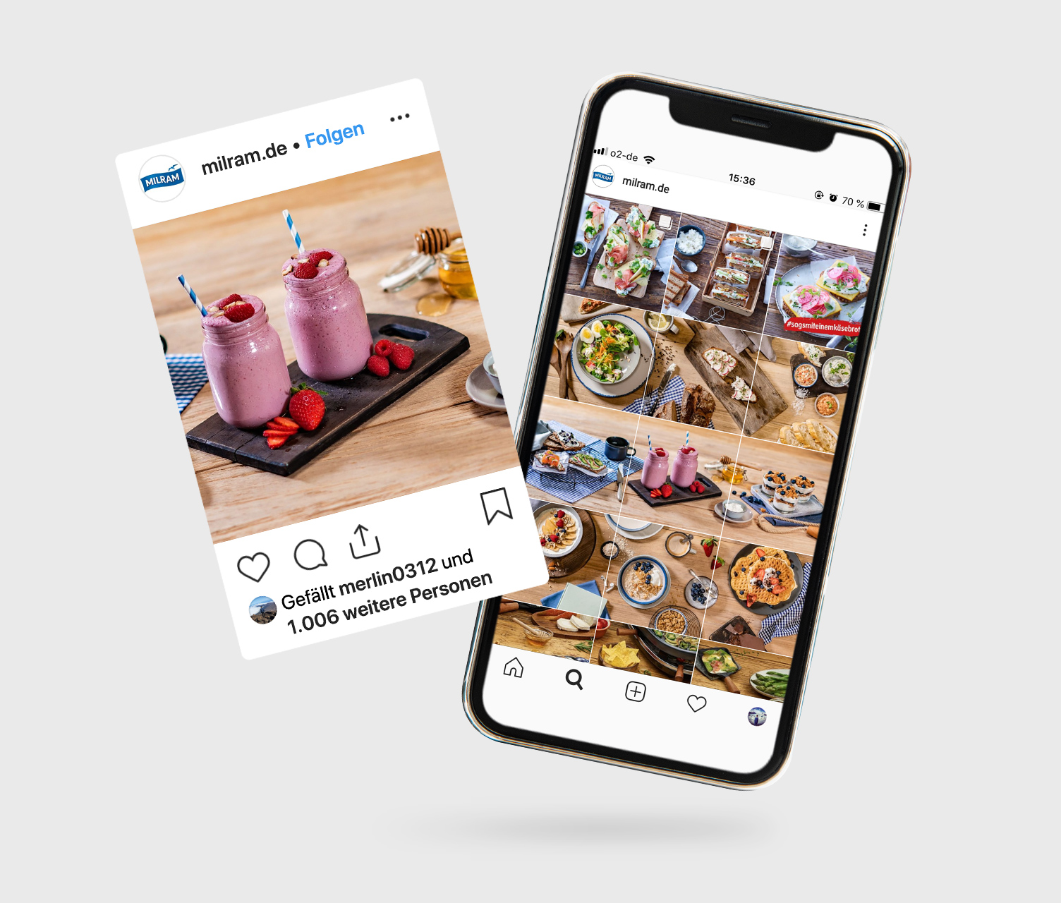 MILRAM - Social Media Management & Food-Fotoshooting 1
