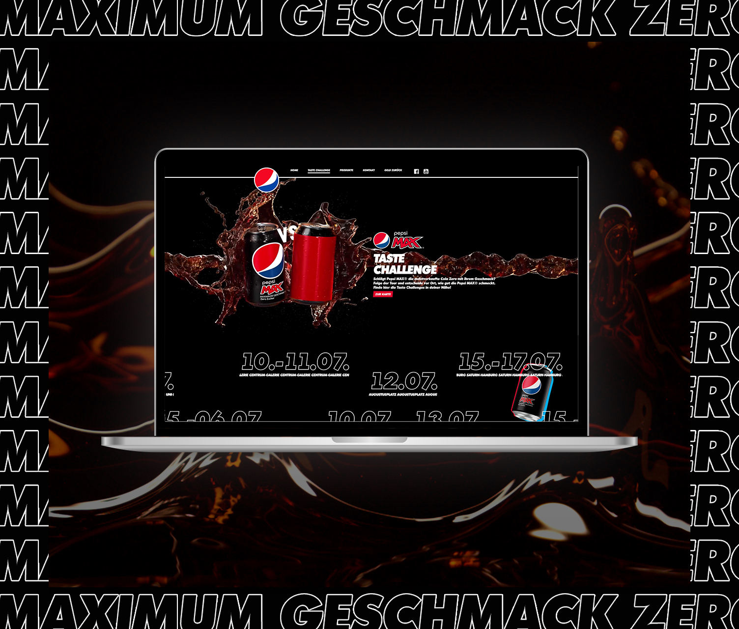 Pepsi MAX - "Taste Challenge"-Kampagne 1