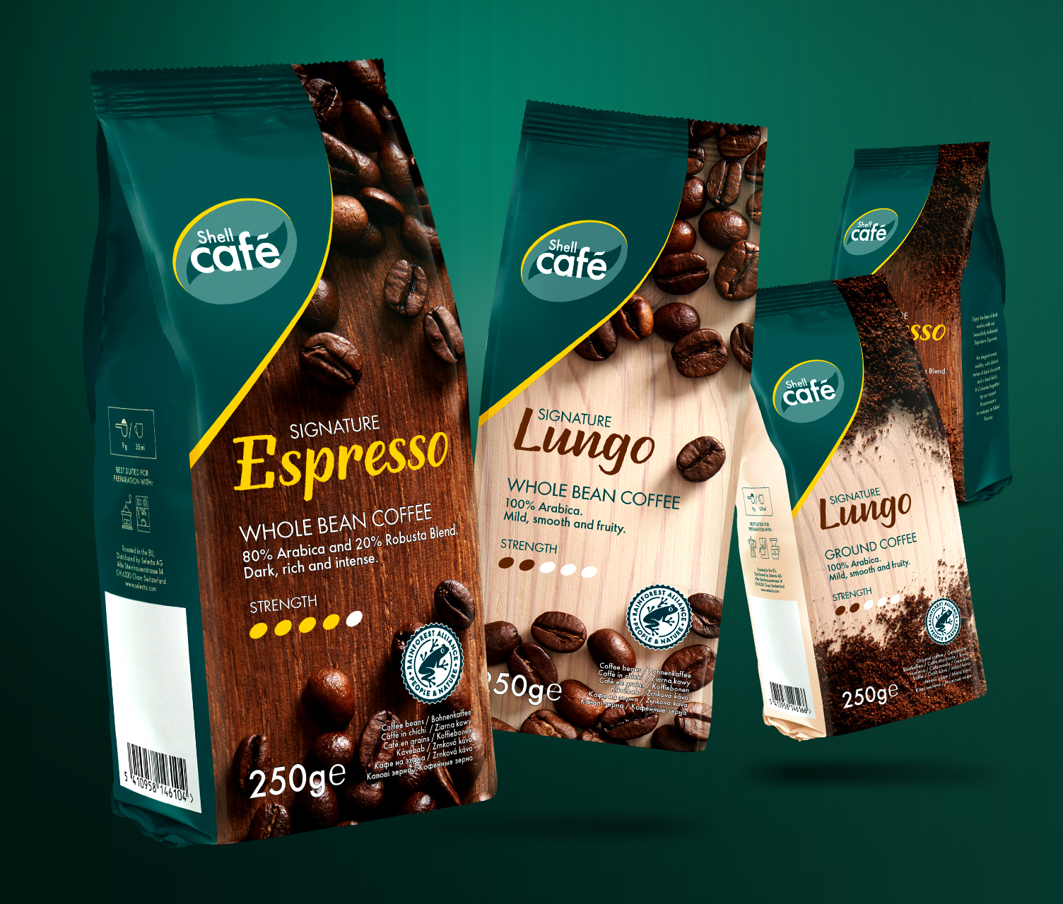 Shell - Shell Café Branding & Packaging Design 1