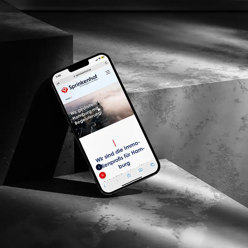 Sprinkenhof - Website-Relaunch